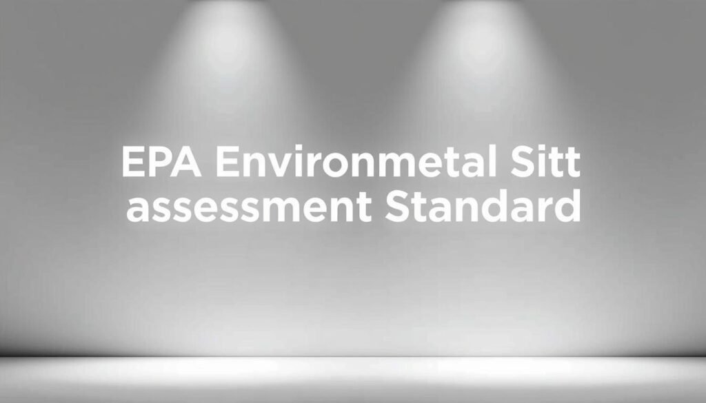 EPA environmental site assessment standards