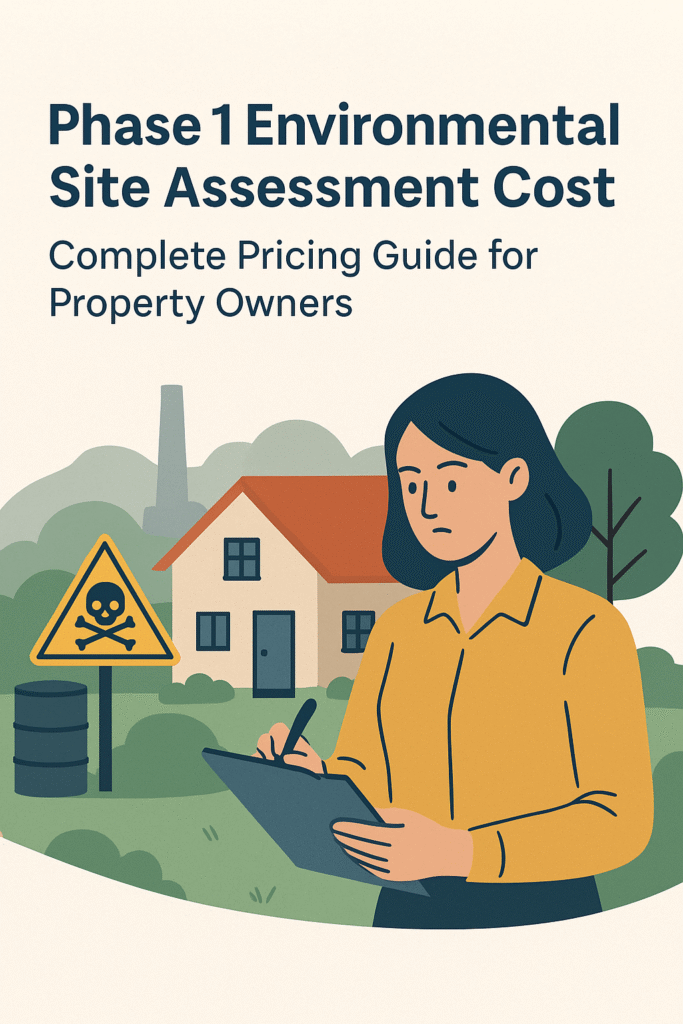 Phase 1 Environmental Site Assessment Cost Complete Pricing Guide for Property Owners